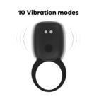 USB Rechargeable Vibrating Cock Ring , Penis Ring Vibrator With 10 Modes