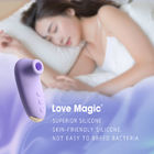 ISO9001 Air Pulse Silicone Sex Toy Non Contact Sucking Pressure Wave Technology