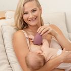 Improving Milk Flow Warming Lactation Massager For Breastfeeding Heat / Vibration