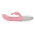 Triple Vibrating Rabbit Massager , Rechargeable Heating Sex Toy