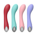 10 Speed Silent Rechargeable Silicone Sex Toy , Vagina G Spot Stimulation Vibrator