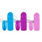 Pink ABS Silicone Remote Bullet Vibration Massager 2.17inch For Clit Stimulation