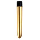 7" Golden Silver Bullet Toy ABS Bullet Vibration Massager Multi Speed