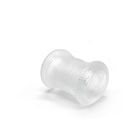 Safety TPR Silicone Male Stroker Clear Vibrating Penis Stroker