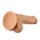 Silicone 8.27 Inch Rubber Plastic Penis Female Dildo Sex Toy
