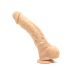 Plastic 10" Long Man Hard Dick Lifelike Penis With Big Cock