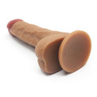 ROHS Wearable Silicone 7 Inch Huge Fake Penis For Women