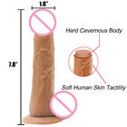 OEM Most Realistic Fake Penis Double Layered Artificial Penis For Woman