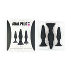 ROHS 1.2 Inch Anal Toy Anal Plug 100% Silicone