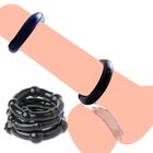 TPR Dia 2mm Penis Cock Ring Waterproof For Male Delay Control