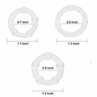 ROHS Cock Silicone Love Rings 3 Sets Penis Ring
