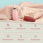 Wireless Smart App Bluetooth Remote Control Vibrating Love Eggs Samll Pink Bullet Vibrator For Women