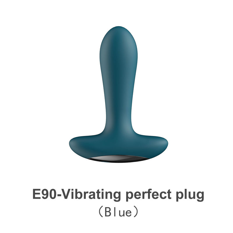 Adjustable 10 Patterns Vibrating Butt Plug Thrusting Anal Toy
