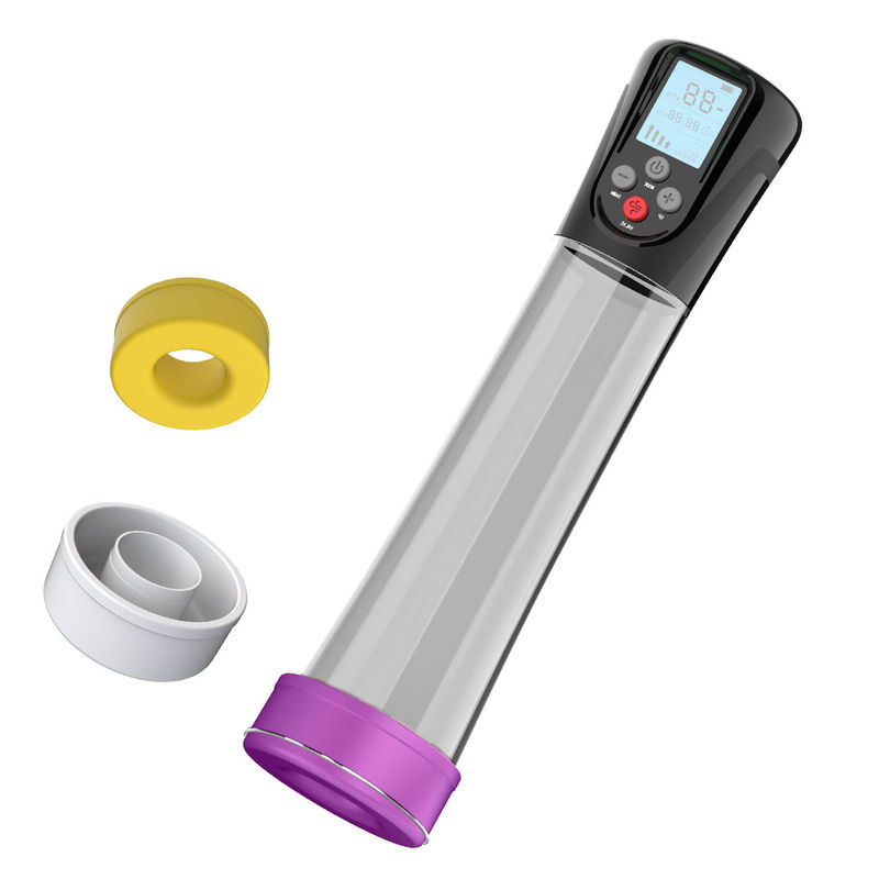 Rechargeable LCD Digital Display Automatic Smart Penis Pump With Timer